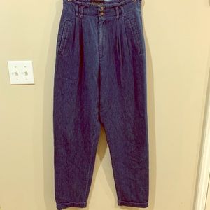 BUSHWACKER USA vintage pleated mom jeans 6